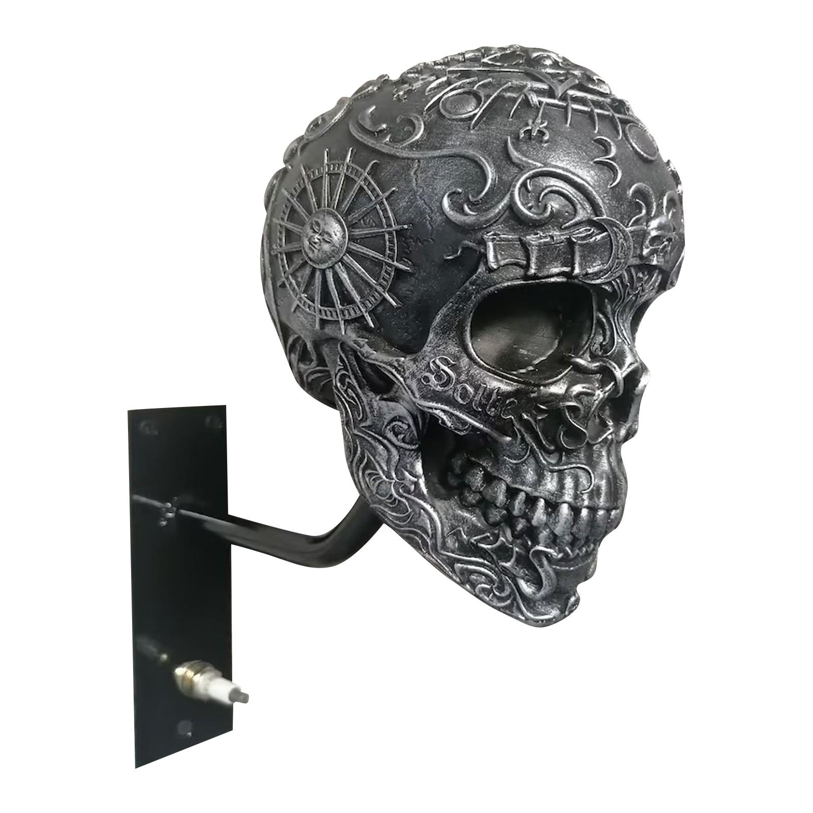 

Держатель для шлема мотоцикла, настенный кронштейн из смолы, украшение на голову, съемные поделки из смолы One Size