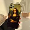 Leonardo da Vinci Mona Lisa Art Phone Case For iPhone 15 14 13 12 11 16 17 Pro Max 13 mini 15 16 Plus 16e 17 Air Cover Funda