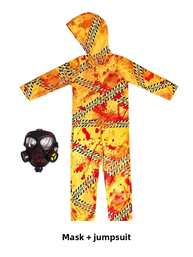 Halloween Resident Evil Costume For Kids With Polyester Fabric For Stage And Role Play S