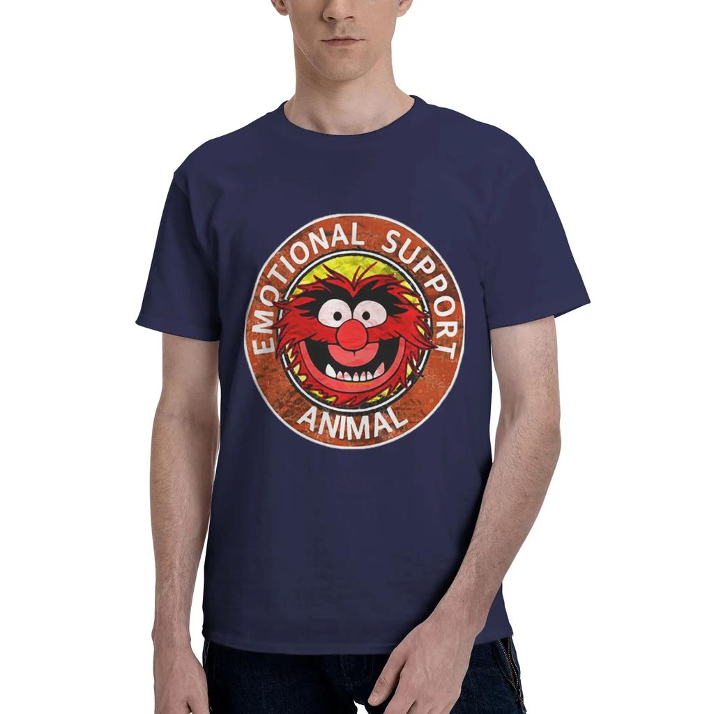 Vintage Muppets Animal 100 Cotton TShirt Mens Fashion T Shirts Men Round Neck Short Sleeve S6XL