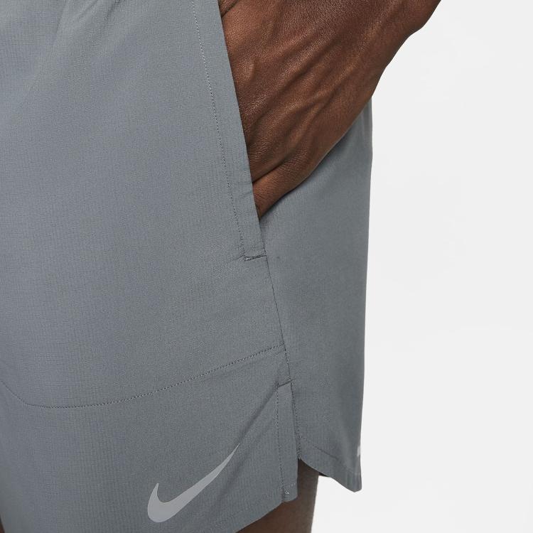 Nike Dri-FIT Stride Color Block Logo Lace-Up Casual Shorts Men shorts Gray DM4756-084