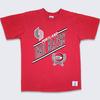 Portland Trail Blazers Vintage 90s Nutmeg Mills T-Shirt - Rip City - NBA Basketball Single Stitch Red Tee - Size Men's XL - FREE Shipping