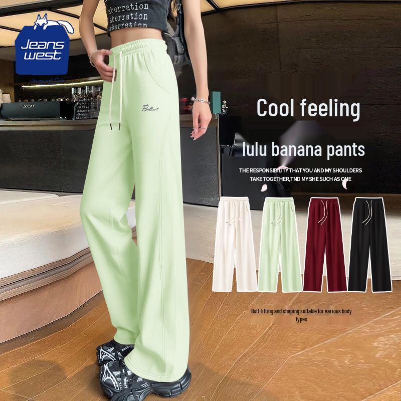 

Jeanswest Women s High-Waist Wide-Leg Sweatpants 2XL