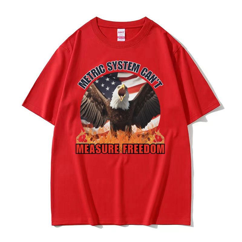 

Wtf Is A Kilometer Meme Funny T Shirt Metric System Cant Measure Freedom Print Tee Shirt Unisex Women Oversized Streetwear Tshirt S