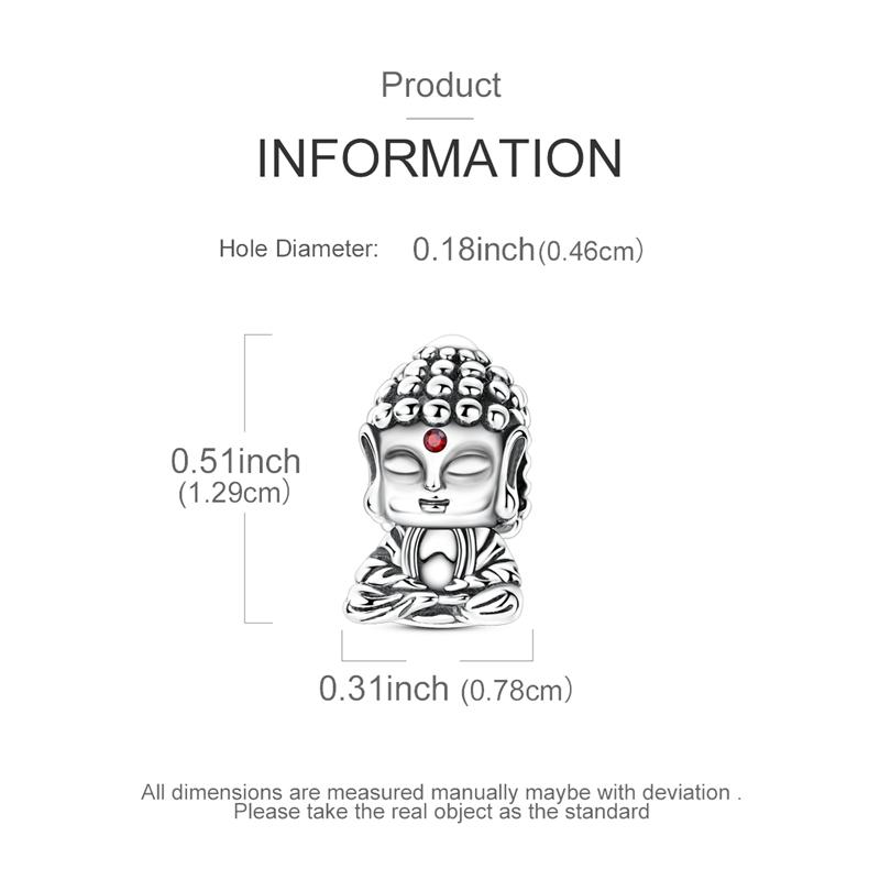 Original 925 Sterling Silber Charms Tathagata Buddha Perle Passend für Original Armband Für Frauen Männer DIY Zubehör Schmuck Geschenk