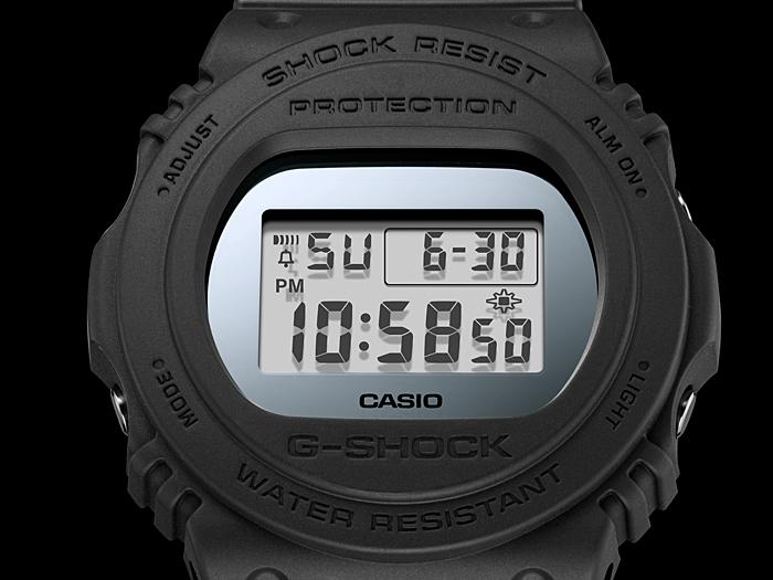 Casio Men's Resin 200M Water Resistant Shock Resistant Alarm Quartz Watch DW-5700BBMA-1