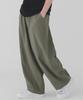 PIANER Comfortable Linen Balloon Pants (Khaki)