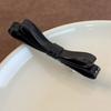 Retro Glossy Leather Bow Hair Clips Headband Bangs Clip For Woman Girls Simple Sweet Hairpins Barrettes Fashion Hair Accessories