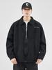 Men's American Retro Casual Black Workwear Jacket (2025 Autumn/Winter)