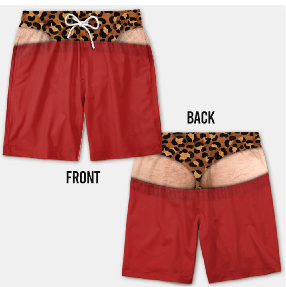 Men's beach shorts - Cool and quick-drying loose wide-leg surfing and boating sport shorts for men, casual five-pocket pants