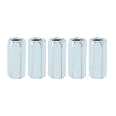 5 шт. M12*40 Довга гайка-шпилька Шестигранна шестигранна втулкова гайка Різьбові кріплення-дистанціонери (17мм)