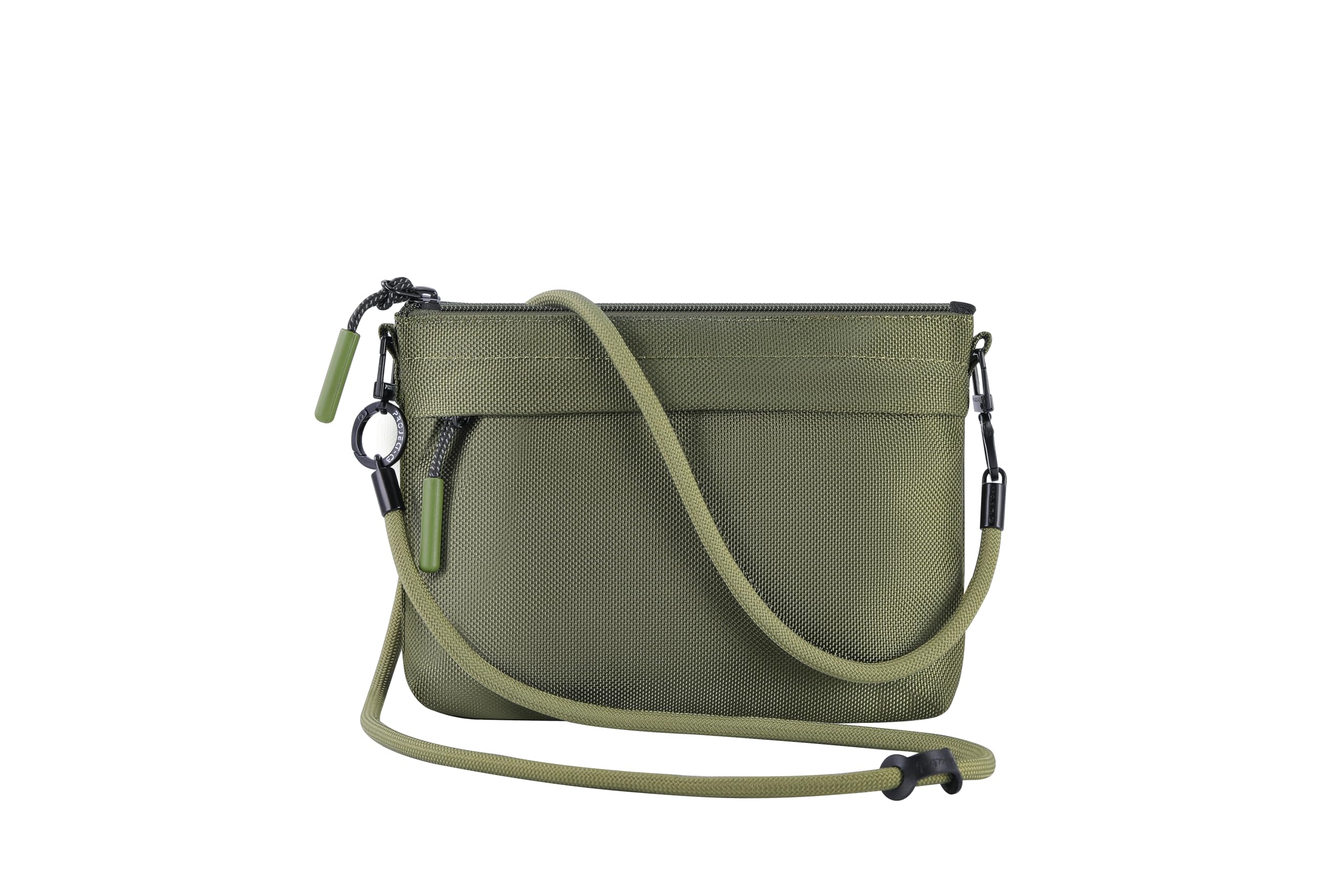

Shoulder YKK and shoulder mini shoulder bag [project-cb] bag, crossbody, small, CORDURA, waterproof, lightweight, zipper, women s men s pouch, (Green,