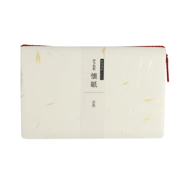 Kamiiso Kimono Beauty Kaishi Paper with Auspicious 175mm x Pack of 3518 Case, Design, 145mm, 20, No.