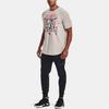 Under Armour Johnson Series Printed Crew Neck Short Sleeve T-Shirt Men Tops Agate-White 1367118-112