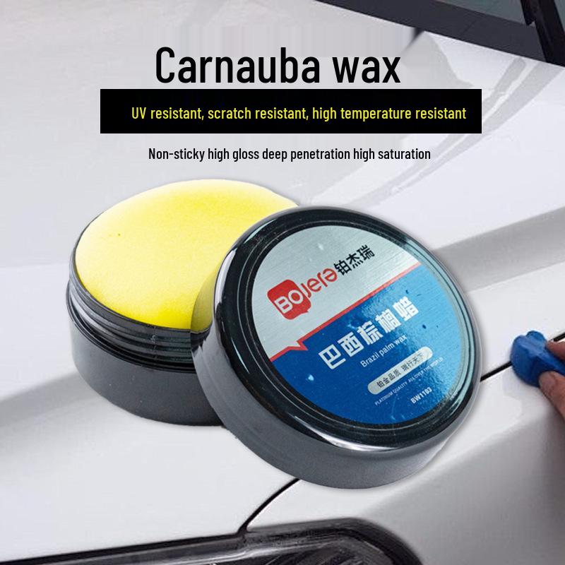 Carnauba Car Wax - Delays Aging, Repairs Scratches, Brightens Paint & Protects Color