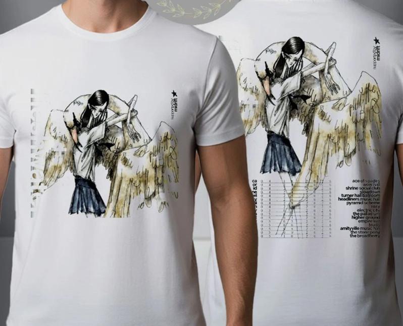 

Julie Band Featuring Fleshwater US Tour 2026 Schedule Venue Tour Shirt Unisex T-Shirt L