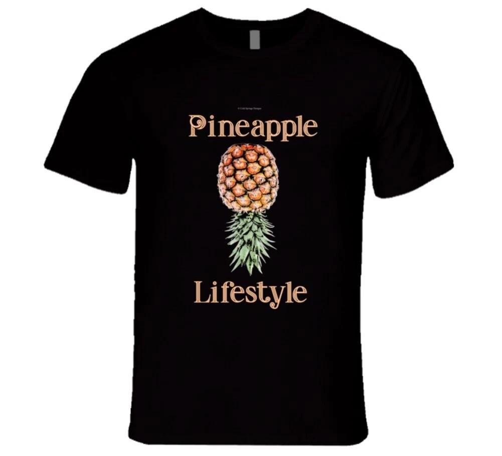 

Upside Down Pineapple Lifestyle Party Funny Premium Gift T Shirt M