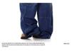 Unisex American Retro Wide-Leg Scimitar Jeans with Embroidered Pocket - Autumn Collection
