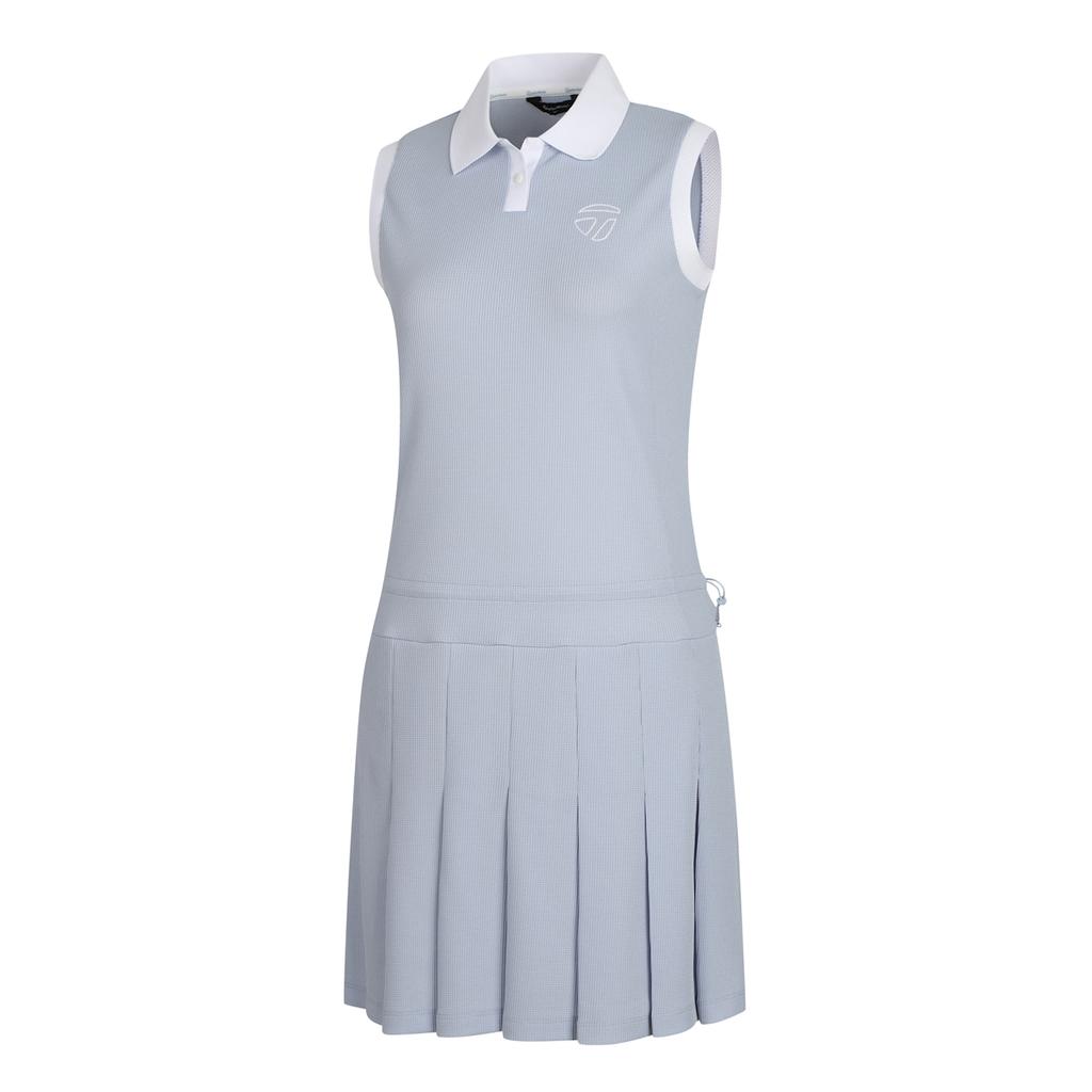 TAYLORMADE APPAREL 26Ss Women'S Textured Collar Sleeveless Dress T8031T66248-940