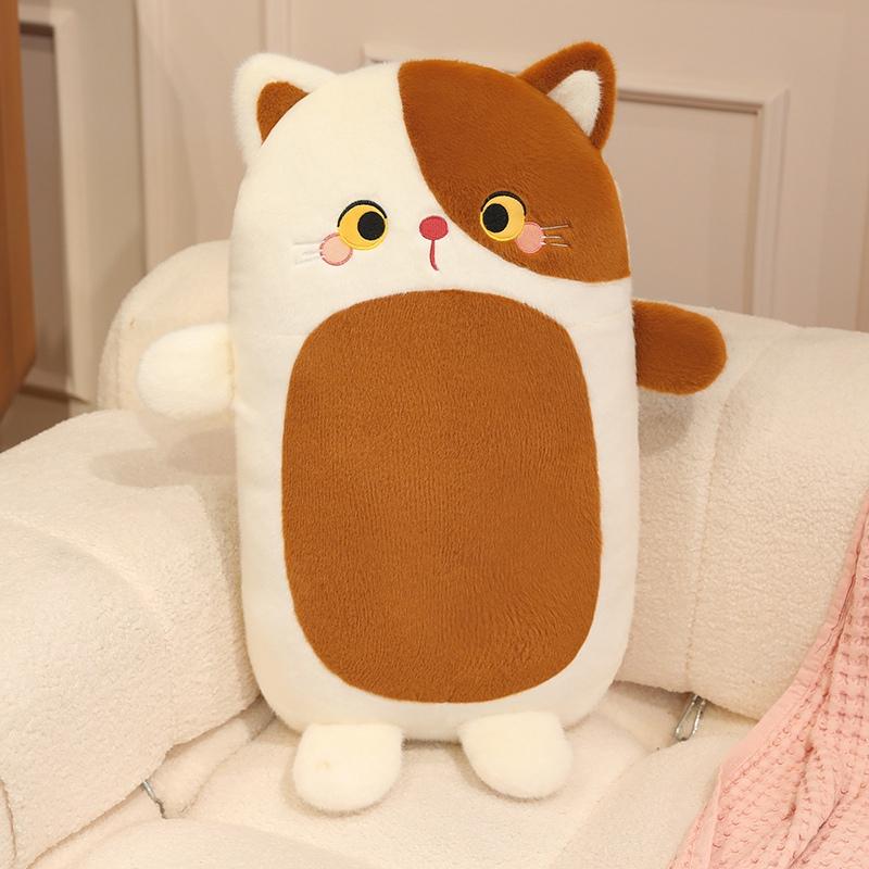 Adorable Animal Throw Pillow Penguin Pig Capybara Seal Cat Stuffed Plushies Toys Home Bedroom Sofa Cushion Birthday Party Gifts