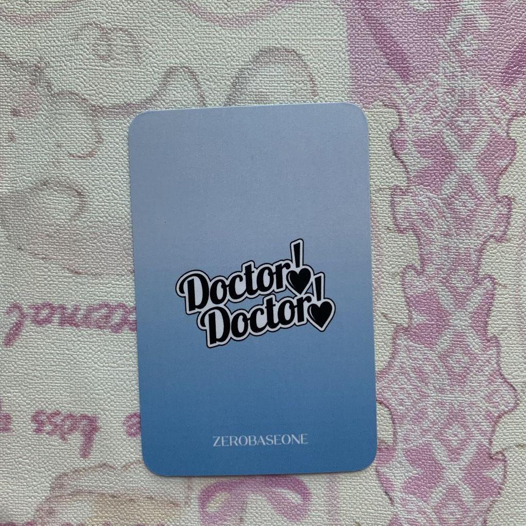 [USED] ZEROBASEONE Sanok Doctor!Doctor! Trading Card Hanbin
