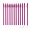 PATIKIL 12 Pcs Color Gel Ink Pens, 0.5mm Fine Point, Rose Pink Gel Ballpoint Pens, Smooth Writing for Journaling, Office Stationery, Drawing,