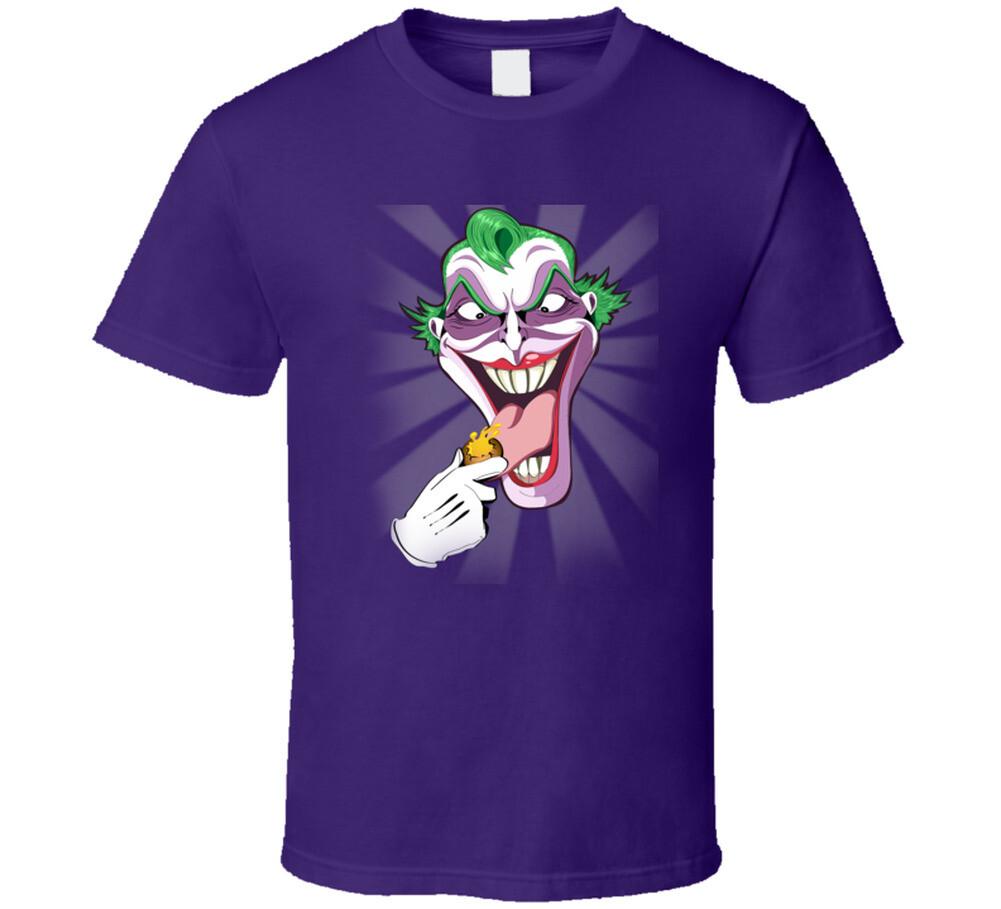 Joker Iconic Villain Comic Classic Vintage T Shirt S разноцветный