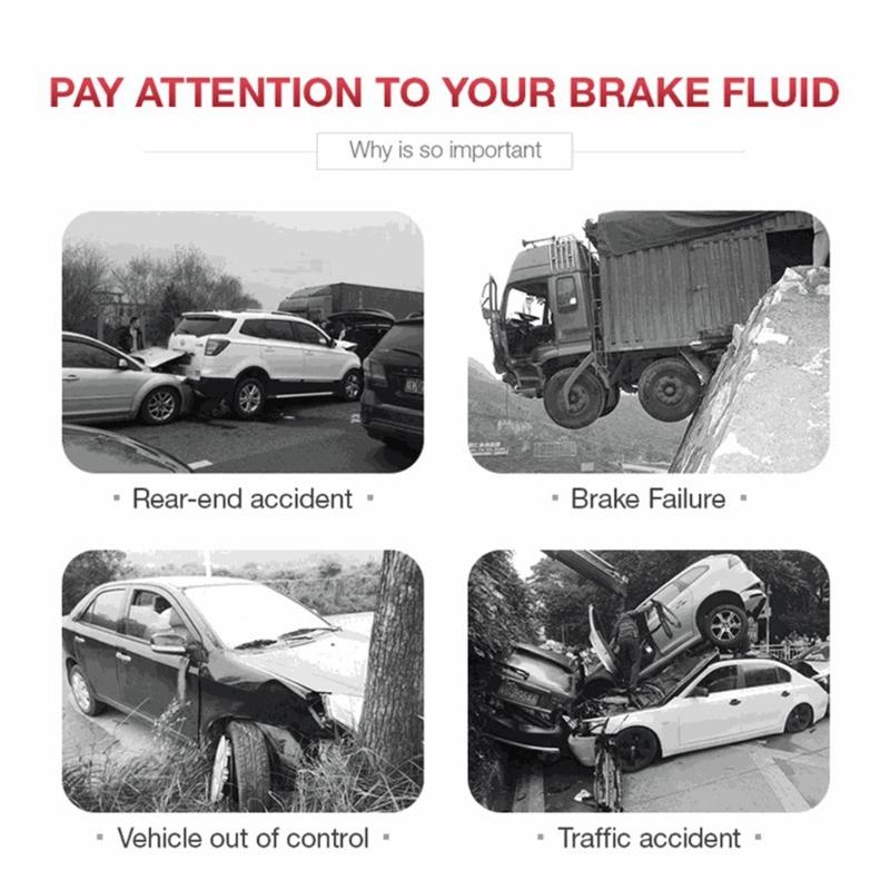 Accurate Oil Quality Check Universal Brake Fluid Tester Car Diagnostic Tool Digital Tester Testing Tool DOT3 DOT4 DOT5.1