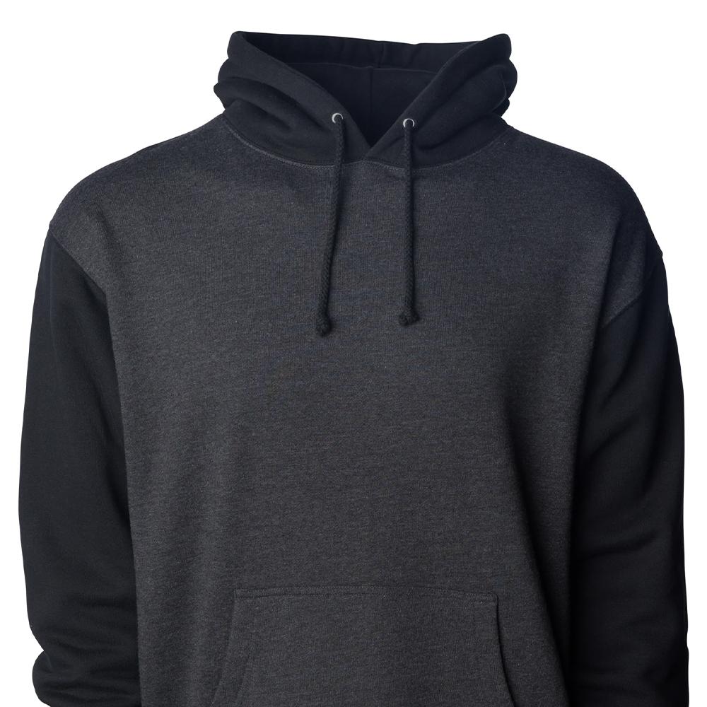 Independent Mens Heather Heavyweight Pull Over Hoodie