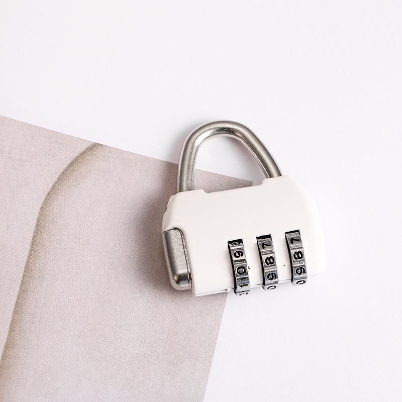 Waterproof and Rust-Proof Mini Padlock for Luggage, Gym, Locker, Schoolbag, and Household Use