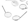 12Pcs/Box Dental Stainless Steel Exam Mirrors Oral Endoscope Mirrors Reflector Head 5#