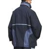 adidas SS25 Comfortable Breathable Soft Skin-Friendly Jacket Unisex Jacket Aurora-Ink-Blue Bright-White JM8622