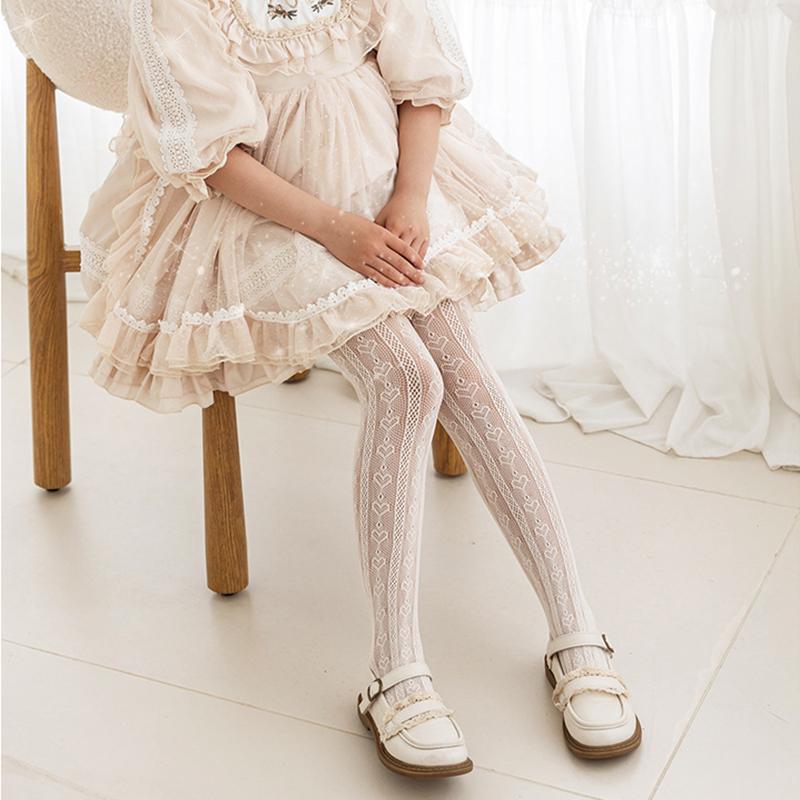 1Pair Pantyhose Elasticity Nylon Soft Mesh Fashion Girl's Hosiery Stocking