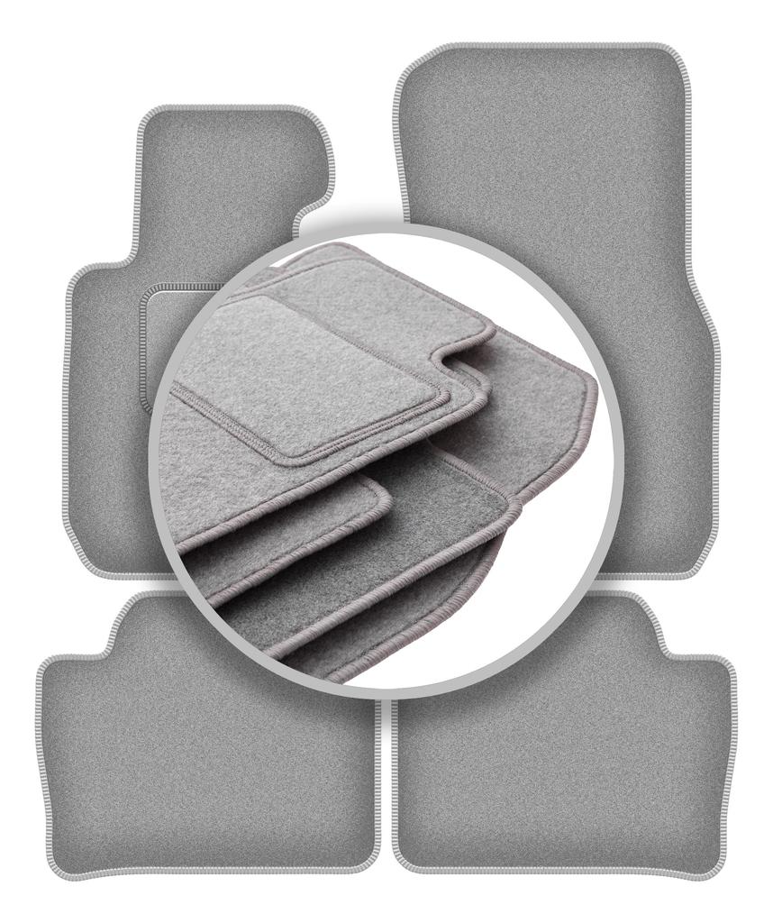 Šedé autokoberce pro: BMW 3 F30 sedan xDrive (2012-2019)