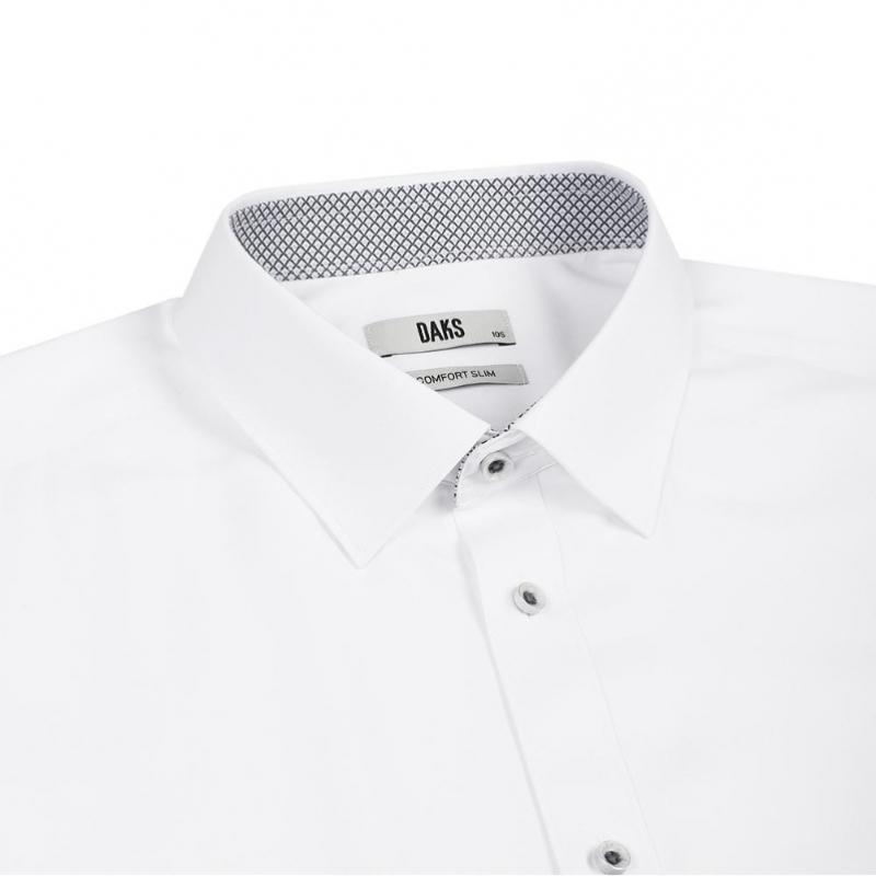 Daks 26ss Easy Care Solid Comfort Slim Fit Shirt Dmp1shdl203a1