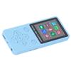 Odtwarzacz MP3 MP4 Bluetooth 5.0 Super Cienki 1,8-calowy Kolorowy Ekran 128 GB Rozszerzalna Pamięć Przenośny Odtwarzacz Wideo Muzyki Niebieski