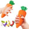 Stuffed Baby Hand-held Toy Cute Baby Soother Doll Cartoon Plush Fruit Doll Toddler Play