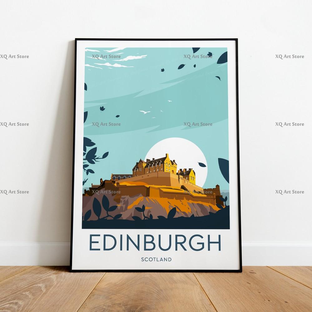 Modern Travel Print Canvas Painting Beautiful Landscape All Kinds Of Cities Poster Wall Art For Living Room Home Decor Frameless