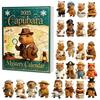 Christmas Capybara Advent Calendar Blind Box With Acrylic Figurines For Festive Decorations