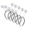 SFNTION Antennae Headband with Hair Hair Disguise Hair Costume Cosplay Stage New 5 Pieces Ball, Ornament, Clip, Headband, Accessory, Accessory, Alien,