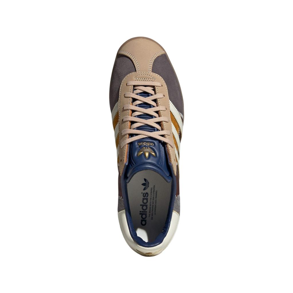 Atmos X Adidas Gazelle 85 Patchwork Unisex Sneakers Brown Multi-Color II0002