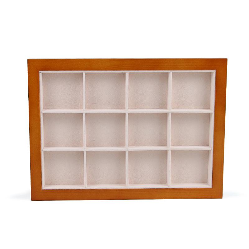 Schmucktablett Ring Ohrringe Display Requisiten Anhänger Armband Organizer Schaukasten Tablett Halskette Schmuck Aufbewahrung Display für Juwelier Ornamente Accessoires