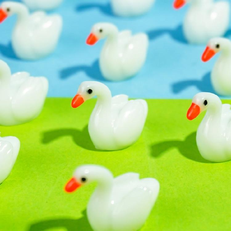 100 st Miniatyr Djurfigurer för Mosslandskap Eleganta Harts Hantverk Dekorationer Bordsskiva Prydnad Tillbehör