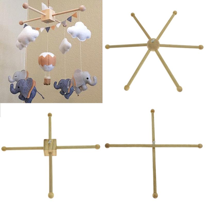 Buy Baby Hanger Crib Toy Hanging Decor Six Wooden Sticks DIY Hand Craft