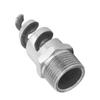 Spiral Nozzle SPJT 316L Stainless Steel Male Thread Anti‑Clogging Watering Accesssories(G1