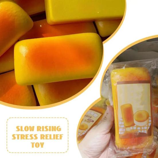 Sticky Stress Relief Toy Slow-Rise Rice Cake for Sensory Play And Anxiety Relief Stretchy Fidget Toy for All Ages