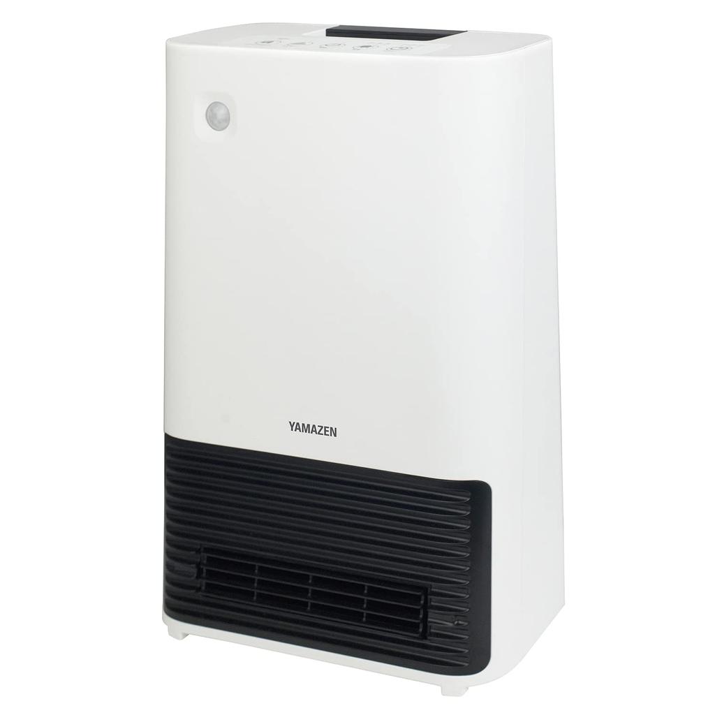 Large Air Volume Ceramic Heater with Human Sensor [Yamazen] DSF-S121(W)
