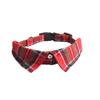 Puppy Wedding Collar Checked for Small Medium Girl Dogs Cat Dog Plaids Collar Necklace Wedding Costumes