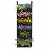 Durable 6 Pockets Plant Grow Bag Degradable Felt Plant Bag Breathable Reusable Grow Bag Indoor Gardening