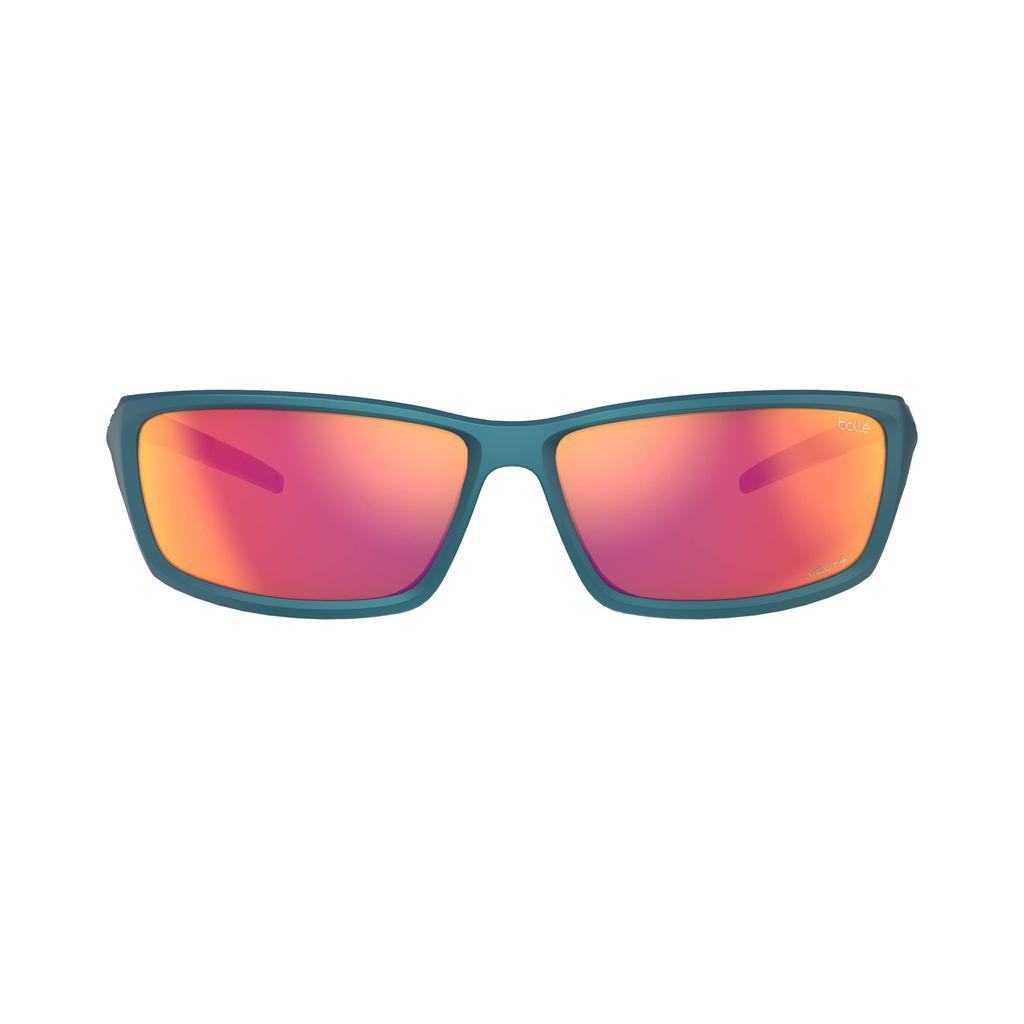 BOLLE CERBER Cycling Creator Teal Ruby BS041002 Sunglasses, Metallic, Volt+ Lenses, 15% Transmittance,